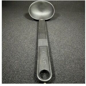 T-Fal Black Nylon Soup Ladle Long Handle Kitchen Serving Utensil Made in Canada